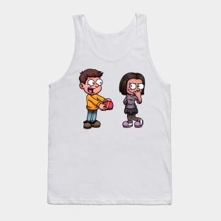 Cute Valentine Kids Tank Top